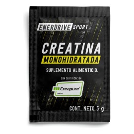 Creatina Monohidratada Creapure - 60 Sachets 5gr Sabor Sin Sabor                                                                                      