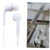 Operitacx Stereo In Ear Headset with Microphone Wired Earphones for