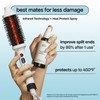BONDIBOOST Infrared Thermal Brush, Heated Thermal Round Brush for Smooth