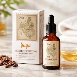 Tratamiento para pestañascejas sérum Yuya Aceite Ricino Yuya 50mL 50g                                                                                 