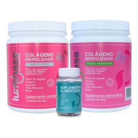 Colágeno Lumihass 2 Botes 725 G  Omega 3  Acido Hialuronic                                                                                            