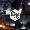Venlon Superbright Big Size Rechargeable LED Handheld Flashlight Spotlight 4