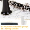 KITANIS Clarinet Repair Kit Tools52 Pcs Clarinet Maintenance Repair Replacement