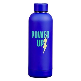 Yes Studio YST201 Power Up Water Bottle, 18/10 Steel