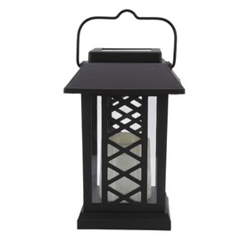 Outdoor Hanging Solar Lantern Energy Saving Warm Light Rechargeable Solar Lawn Light for Garden Patios Yard