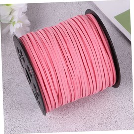 KONTONTY 1roll Faux Suede Cords for Jewelry Making Roll for Bracelets Necklaces Beading Thread for Crafting Accessories