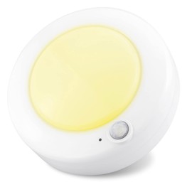 BIGMONAT Battery Operated Shower Light, Motion Sensor Lights, Wireless LED Ceiling Light, Super Bright Indoor Lighting for Closet Pantry Under Cabinet Bathroo, 250 Lumens, 4.8 Inches