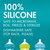 Boon Nursh Silicone Baby Bottle Nipples - Bottle Nipples for