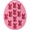 Wilton 0266335 12 Cavities Bunny Shaped Treat Mould, 6 x