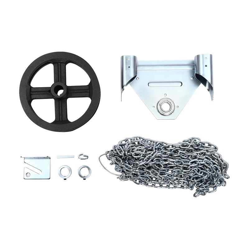 AGULIUM Garage Door Chain Hoist-1:1 Reduced Drive, Direct Drive Heavy