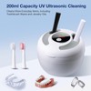 Ultrasonic Retainer Cleaner Machine 45kHz Retainer Cleaning 200ML Dental Cleaner