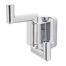 Speakman SA-2408 Kubos Double Robe Hook, Polished Chrome