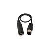 System-S Audio Cable 30 cm MIDI DIN 5-Pin Male to