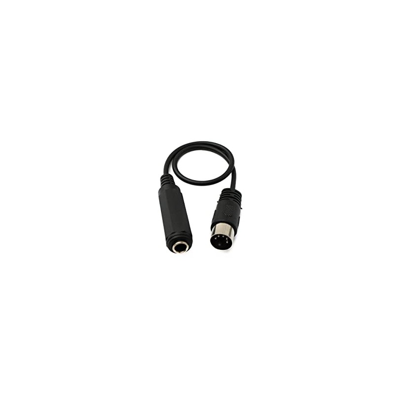 System-S Audio Cable 30 cm MIDI DIN 5-Pin Male to