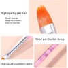 Gel Nails Brushes,7-Piece Sculpting Pencil Multifunctional Gel Nail Art Tool