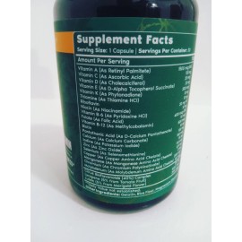 Primal Harvest Multivitamin – 30 Ct for Men & Women’s Health,Exp:08/