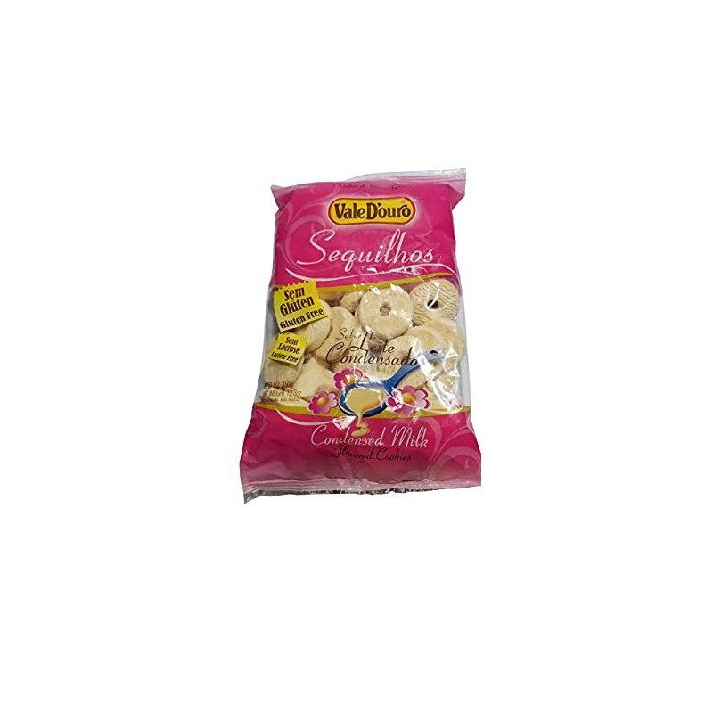 ValeD'ouro, Condensed Milk Flavored Starch Gluten Free Cookies, 12.34 Ounce