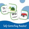 Learning Resources ABC Puzzle Cards, Kindergarten Readiness, Self Correcting Puzzles,
