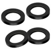 4 Pack Shower Head Gasket, 3/4" Rubber Washer for 1/2"