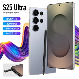 S25 Ultra Android 14 512GB Console with Deca Core 108MP Camera CDMA French Support OLED 120Hz Display Premium Gaming Performancecolor: Pink, plug: AU, ram: 12g, storage capacity: 512 GB