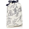 Whole Japan Drawstring Bag 7.9 x 11.0 x 0.6 inches