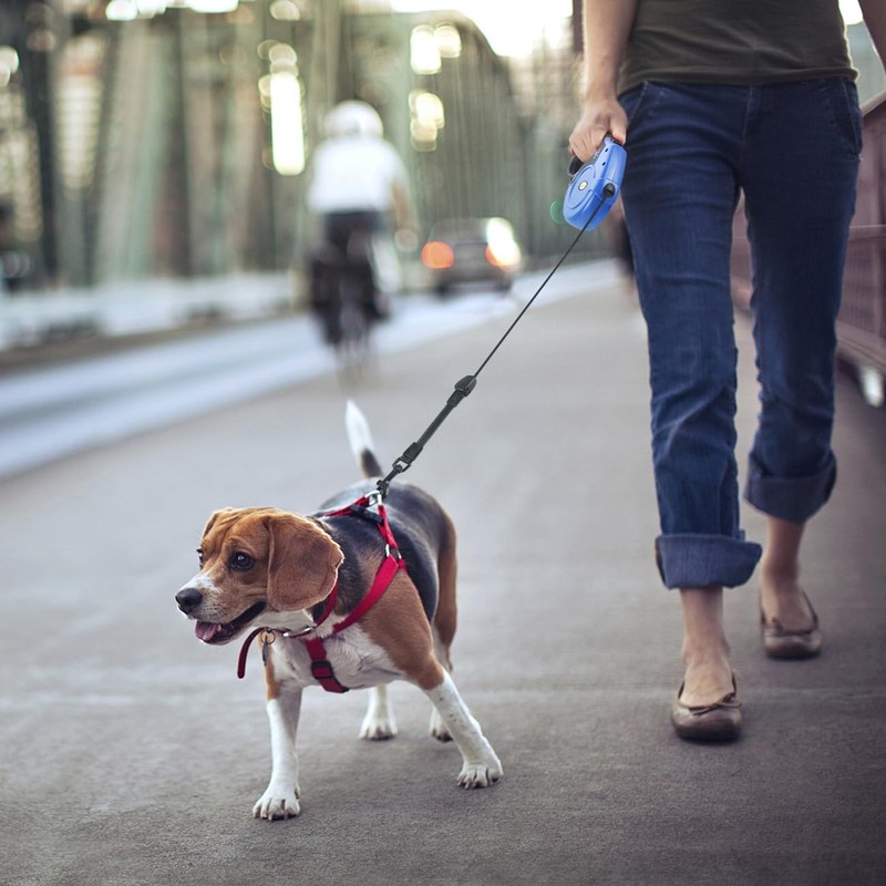 Idepet Heavy Duty Retractable Dog Leash for Small and Medium