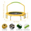 CLORIS 38in Folding Trampoline - Max Load 220lbs Rebounder Fitness