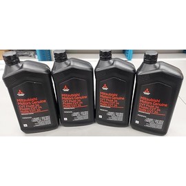 Genuine Mitsubishi J4 (J1) CVT Transmission Fluid - 4 Quarts - MZ320185 Lancer Outlander & Sport with CVT Transmission