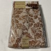 Acorn Jacquard Autumn Fall Tablecloth 70”