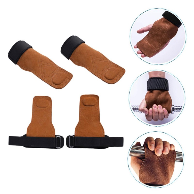 BESPORTBLE 1pair Sports Wristband Protective Gloves for Weightlifting Strap for