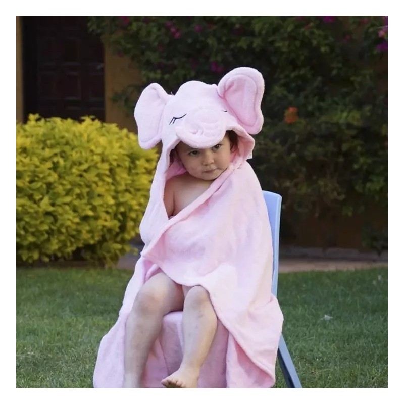 Bami Toalla De Baño Con Capucha Bami