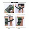 INONE Knee Compression Sleeve, Knee Brace for Running, Hiking, Arthritis,
