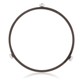 Apvok Microwave Turntable Ring with 0.55in(14mm) Wheel Glass Plate Rotating Roller Ring Outer Diamater 7.01"/178mm Durable Spinner Microwave Oven Glass Plate Tray Support Holder for Replacement Parts