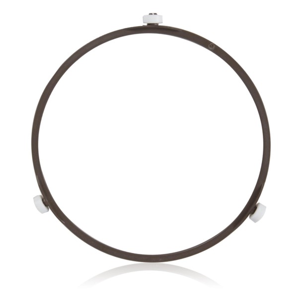 Apvok Microwave Turntable Ring with 0.55in(14mm) Wheel Glass Plate Rotating