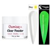 OUMISAYA Glow in the Dark Clear Nail Dip Powder 1OZ