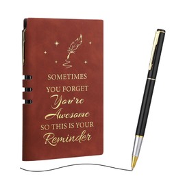 saerryor A6 Inspirational Notebook and Pen Thank You Gifts for Women Men Motivational Gift Friendship Gifts Leaving Gifts Appreciation Gifts for Employee Coworker Nurse Teacher Colleagues