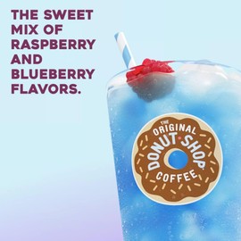 The Original Donut Shop Iced Refreshers, Berry Chill, Brew Over Ice Single Serve Keurig K-Cup Pods, 60 Count (6 Packs of 10)