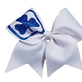 Cheer Bows White Girl Guides Logos Hair Bow