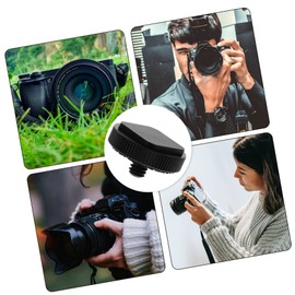 Mobestech 3pcs Cold Shoe Mount Adapter Set for DSLR Screw Flash Holder and Monitor Bracket Non-Slip Pad Design for Camera Accessories