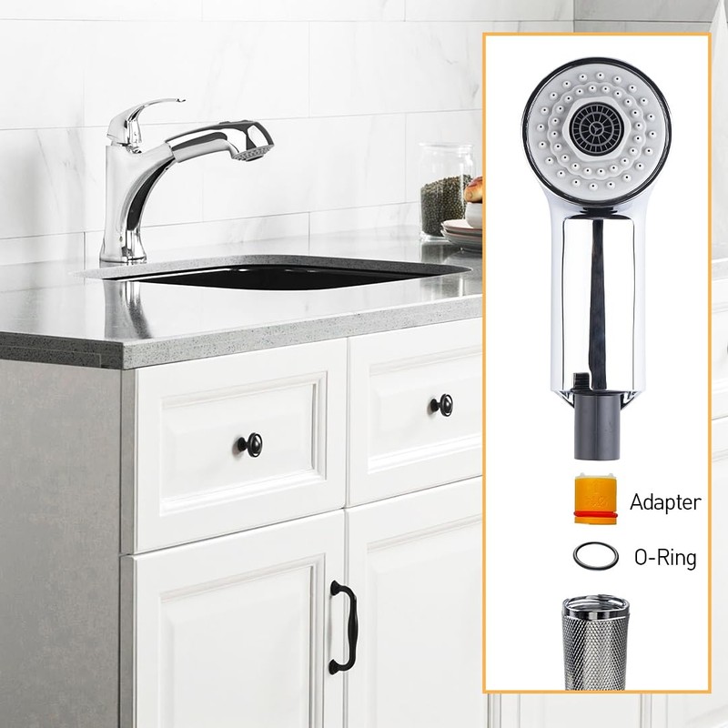 Kitchen Sink Faucet Spray Head Replacement Compatible with Grohe 46312IE0/46298IE0,