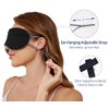 BATHRINS Adjustable Double-Sided Sleep Mask for Ultimate Comfort