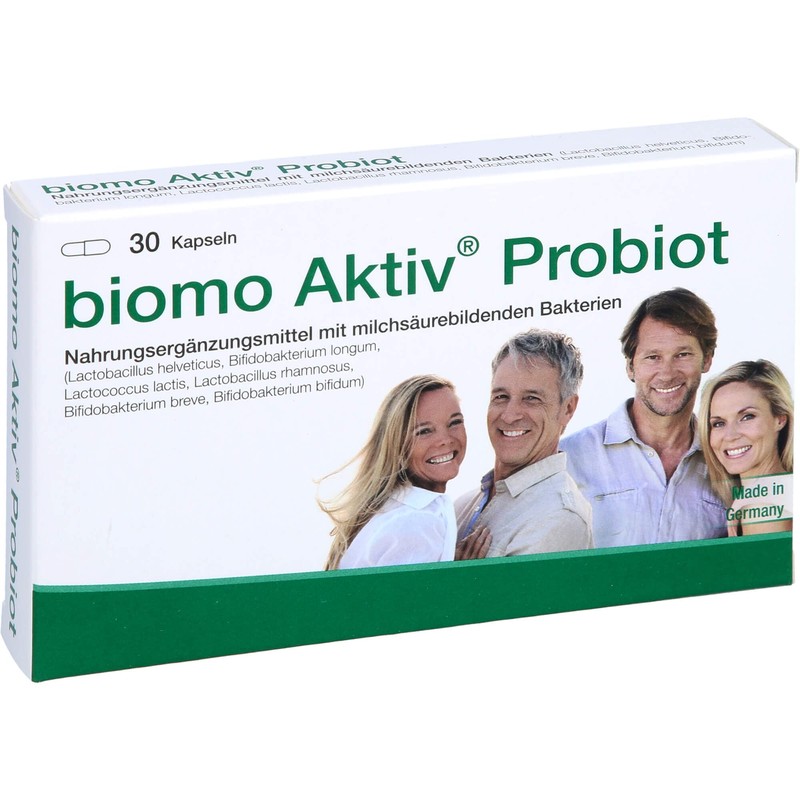 Biomo Aktiv Probiot Probiotic Capsules, Pack of 30 Capsules