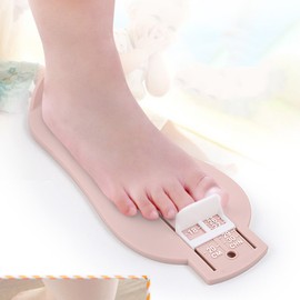 ROSENICE Foot Measuring Device Baby Kids Foot Length Measure Tool Shoes Size Measuring Gauge (Pink)