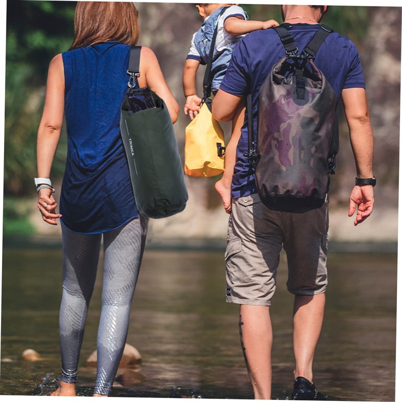 Kisangel Rafting Bag Camping Backpack Backpacks Foldable Backpack Transparent Backpack