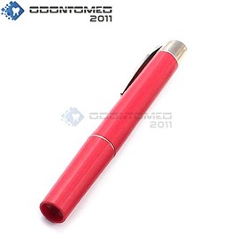 OdontoMed2011 Nurse Led Penlight for Nursing Students Doctors Flashlight For Stethoscope Red Color
