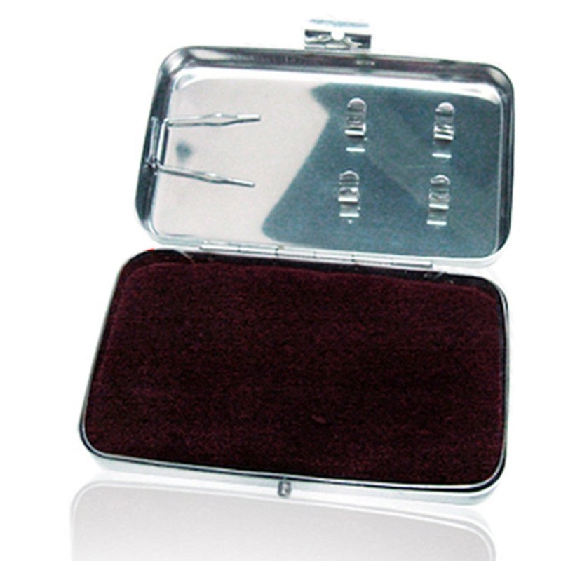 Hanglim Acupuncture Case Stainless Steel Storage Holer Portable Medical Korea