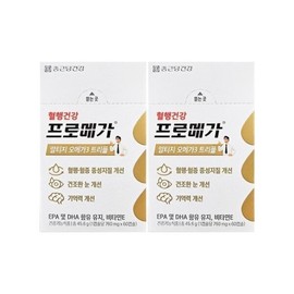 Chong Kun Dang Health Promega Altige Omega 3 Triple 760mg x 60 capsules x 2 boxes / 종근당건강 프로메가 알티지 오메가3 트리플 760mg x 60캡슐 x 2박스