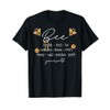 Bee Happy Kind Brave Humble Smart Positive Bumblebee Womens T-Shirt