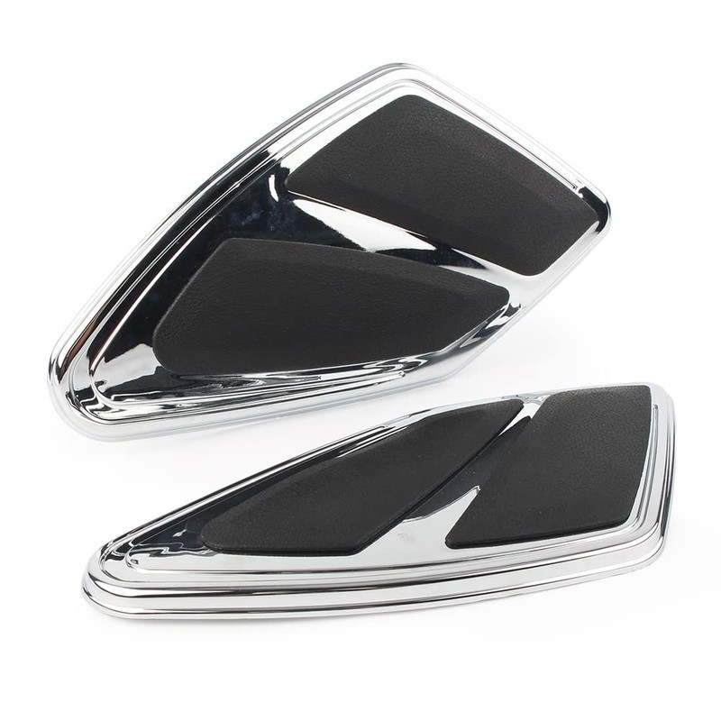 Cakievro Gold Wing GL1800 Motorcycle Tank Trim w/Knee Pads For