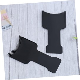 Mikinona 2pcs Hair Coloring Tint Comb for Professional Hair Dyeing Small Hairdressing Brush Tool for Quick Application and Scalp Easy to Clean